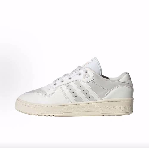 adidas originals Rivalry 皮革  低帮 板鞋 男女同款