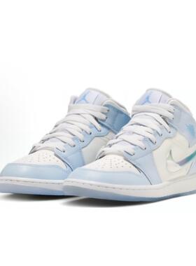 耐克Nike Air Jordan 1 AJ1流沙中帮覆古篮球鞋大童FQ9117-400