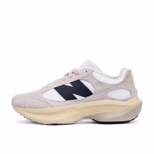 Runner 灰白色 New Wrpd 跑步鞋 男女同款 低帮 Balance 牛皮织物
