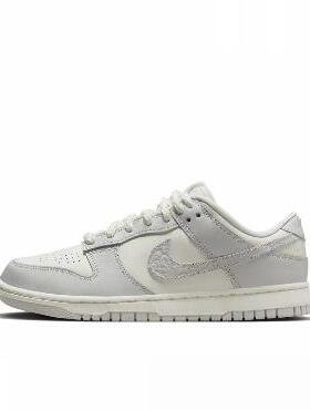 Nike Dunk Low Needlework Sail Aura 浮雕 低帮 板鞋 女款