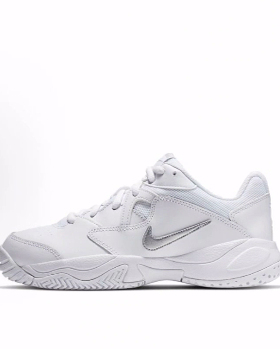 Nike Court Lite 2 低帮 网球鞋 女款 白色