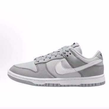 Nike Dunk LX NBHD "Light Smoke Grey" 低帮 板鞋 女款 灰白