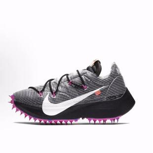 OFF-WHITE x Nike Vapor Street 联名钉鞋 低帮 休闲跑步鞋 女款