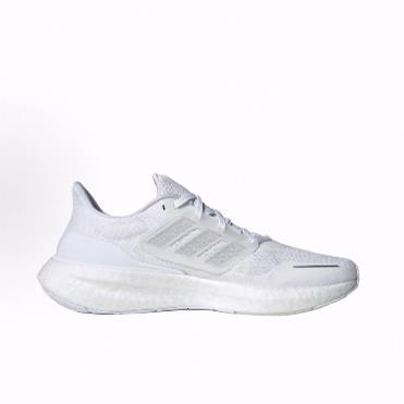 adidas Pureboost 23 低帮 训练跑步鞋 男女同款 白色