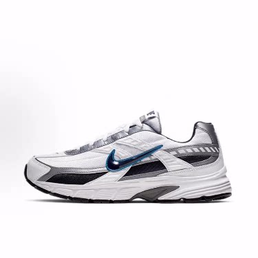 Nike Initiator 减震 低帮 休闲城市通勤跑步鞋 男款 白蓝