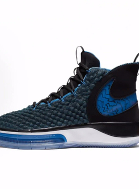 Nike AlphaDunk EP 舒适百搭 减震耐磨中帮 篮球鞋 男款 蓝黑