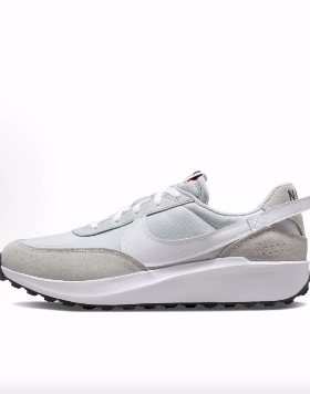 Nike Waffle Debut 耐磨轻便 低帮 生活休闲鞋 男款 雾灰白