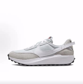 Nike Waffle Debut 耐磨轻便 低帮 生活休闲鞋 男款 雾灰白