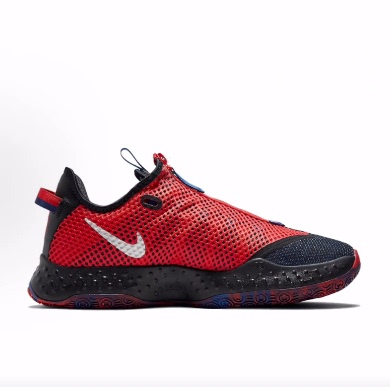 Nike PG 4 圆头舒适 低帮 实战篮球鞋 男款 蓝红 国内版