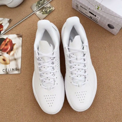 LiNing李宁 利刃5V2 减震耐磨透气回弹 低帮 篮球鞋 男款 标准白