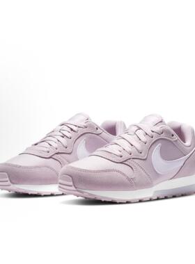 Nike MD Runner 2 低帮 儿童跑步鞋 白粉 青少年BQ8271-500