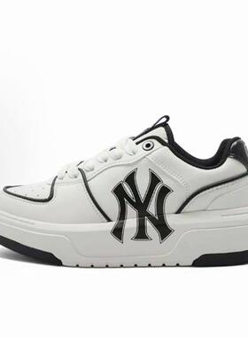 MLB Chunky Liner PU低帮 板鞋 男女同款 白色