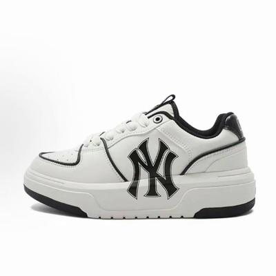 MLB Chunky Liner PU低帮 板鞋 男女同款 白色