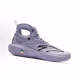 KT8 男款 耐磨 篮球鞋 紫黑 低帮 Anta安踏