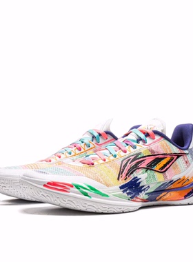 LiNing李宁 利刃5V2 聚核芯科技 低帮 篮球鞋 男款 彩色