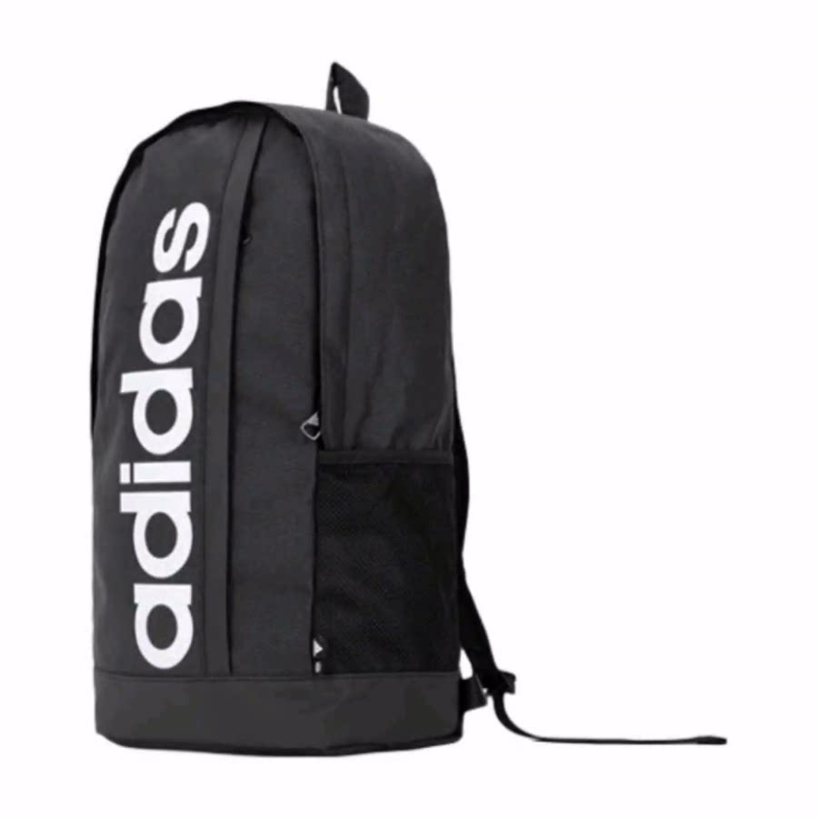 adidas Linear Bp 书包背包双肩包 常规 男女同款情侣款 黑色