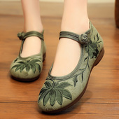 年轻女款 软底老人绣花布鞋 老北京布鞋 官方旗舰店正品 女鞋 2026新款