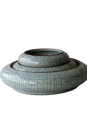 绿萝花瓶水养陶瓷桌面鱼缸摆件