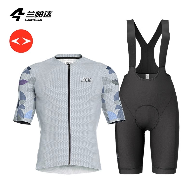 兰帕达短袖骑行服男款长袖双箭头背带短裤套装夏公路车自行车风尚