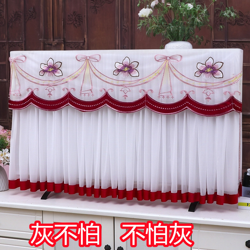 电视罩电视套电视机防尘罩盖布新款洋气高档开机不取5565758548寸