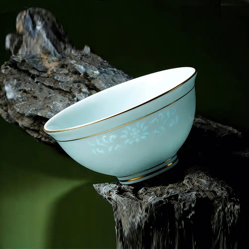 青瓷玲珑瓷餐具自由DIY