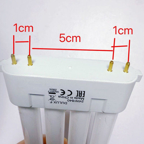 DULUX F 24W/840 紧凑型节能荧光灯管,灯头规格为2G10四针平脚