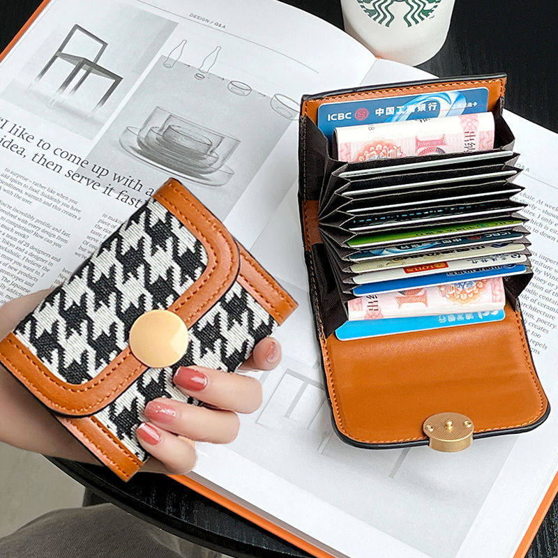 新款网红卡包女小巧精致高档超薄款2022爆款ins风多卡位小众设计