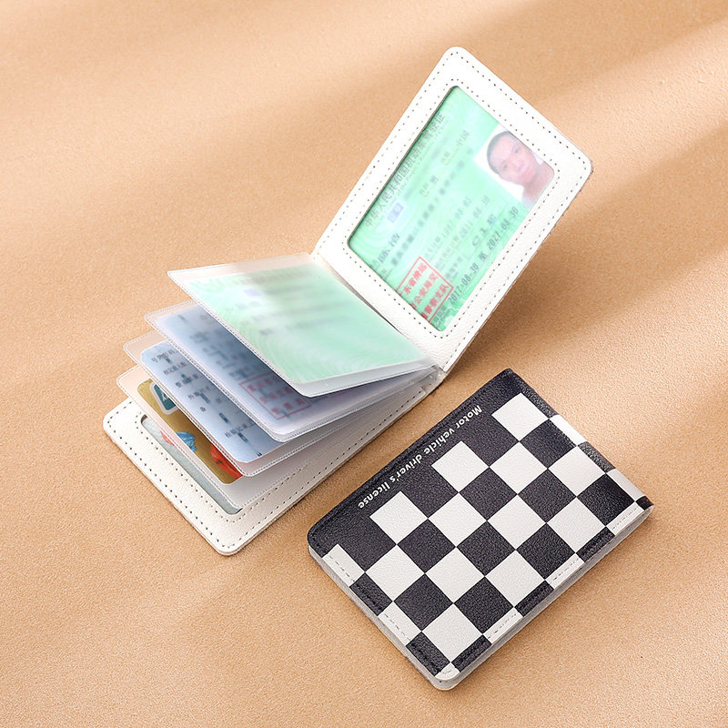 驾驶证套女士高端时尚网红机动车行驶证皮套二合一卡包驾照保护套