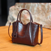 大容量高级感通勤手提包斜挎包 女士包包2026新款 MUEKA 茉妮卡