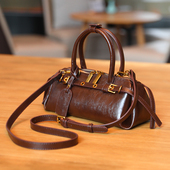 百搭波士顿枕头包 拉链袋方形手提贝壳包2026新款 MUEKA 茉妮卡