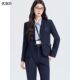 藏蓝色面试职业正装 女2026新款 小个子通勤西服外套 套装 学院风西装