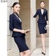 工作服职业套装 空姐职业西装 收腰显瘦气质女神范正装 女七分袖 套装