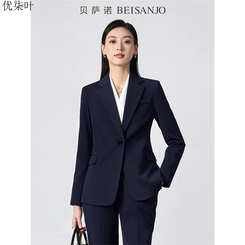 高级感西装外套女2026新款春秋面试大学生职业正装西服套装