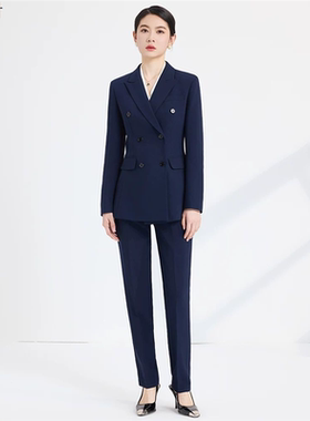 职业西装套装女气质通勤体制工作服公务员大学生答辩面试正装西服