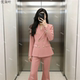 时尚 春秋新款 正装 西装 通勤高级面试工作服西服 女套装 职业装