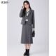 女高级感小个子公务员面试正装 套装 女士公考西服外套 西装 灰色短款