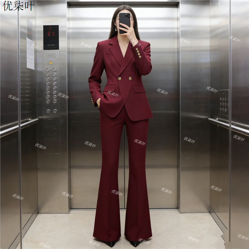 西装套装女职业高端春秋新款职业装高级主持人气质女神正装,女装/女士精品,西装,淘宝优惠券,粉丝福利购,淘宝优惠卷