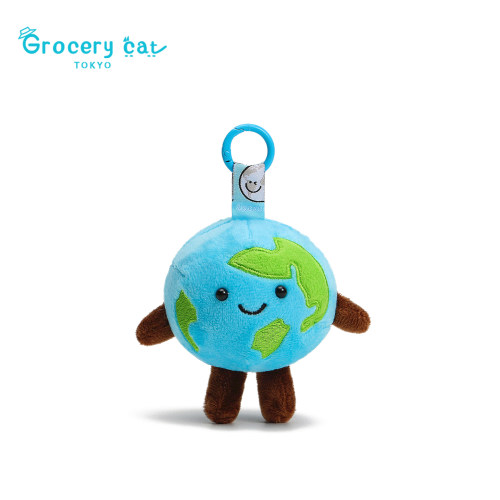 日本GroceryCat毛绒地球挂件