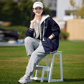 时尚 中学生休闲运动套装 韩版 棒球服2026年新款 女高初中生少女春装