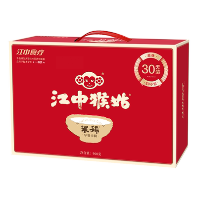 江中猴姑富铁米糊+饼干红润滋补