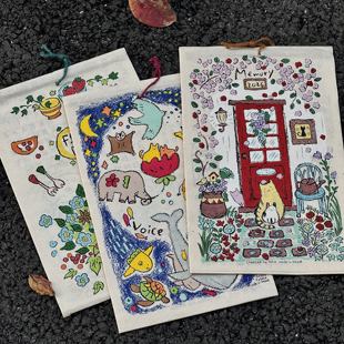 2026尼泊尔涂鸦插画挂历日历猫咪台历年历月历装饰摆件送礼物