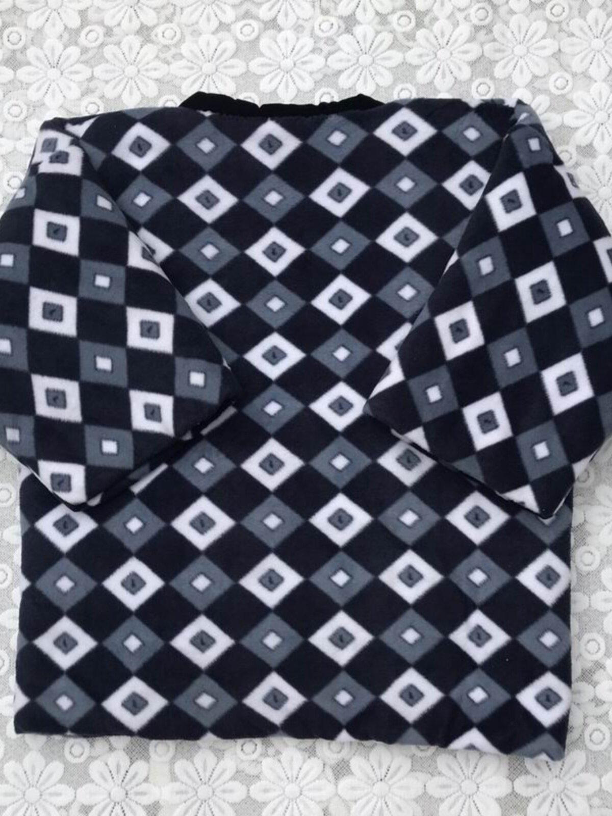 JAPANESE-STYLE JAPANESE STYLE TETHER HALF-WRAPPED POLAR FLEECE COTTON THICKENED LOUNGEWEAR TOPS PAJAMAS TOPS MENS WINTER CASUAL