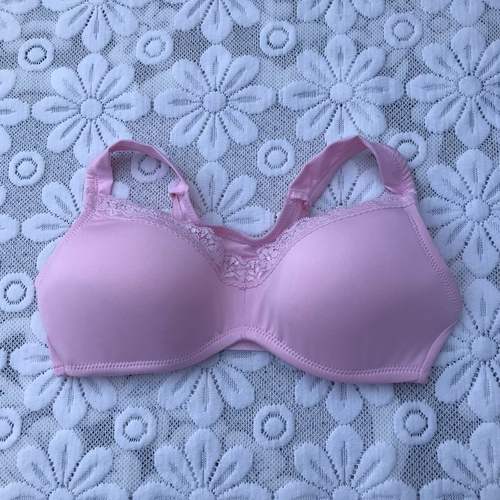 背心式无扣运动少女文胸下摆松紧