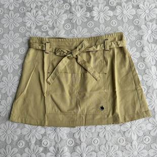 日系清新純色手作半身圍裙四季 系帶做飯圍裙無袖 防污圍兜女 包郵