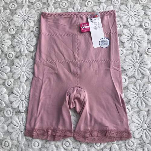 松紧高腰护腹修身有弹力里绒短裤