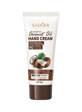 Nourishing coconutoil hand cream antifreeze crack prevention