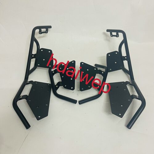 适用隆鑫无极350T SR4Max改装护杠保险杠改装件护架射灯支架