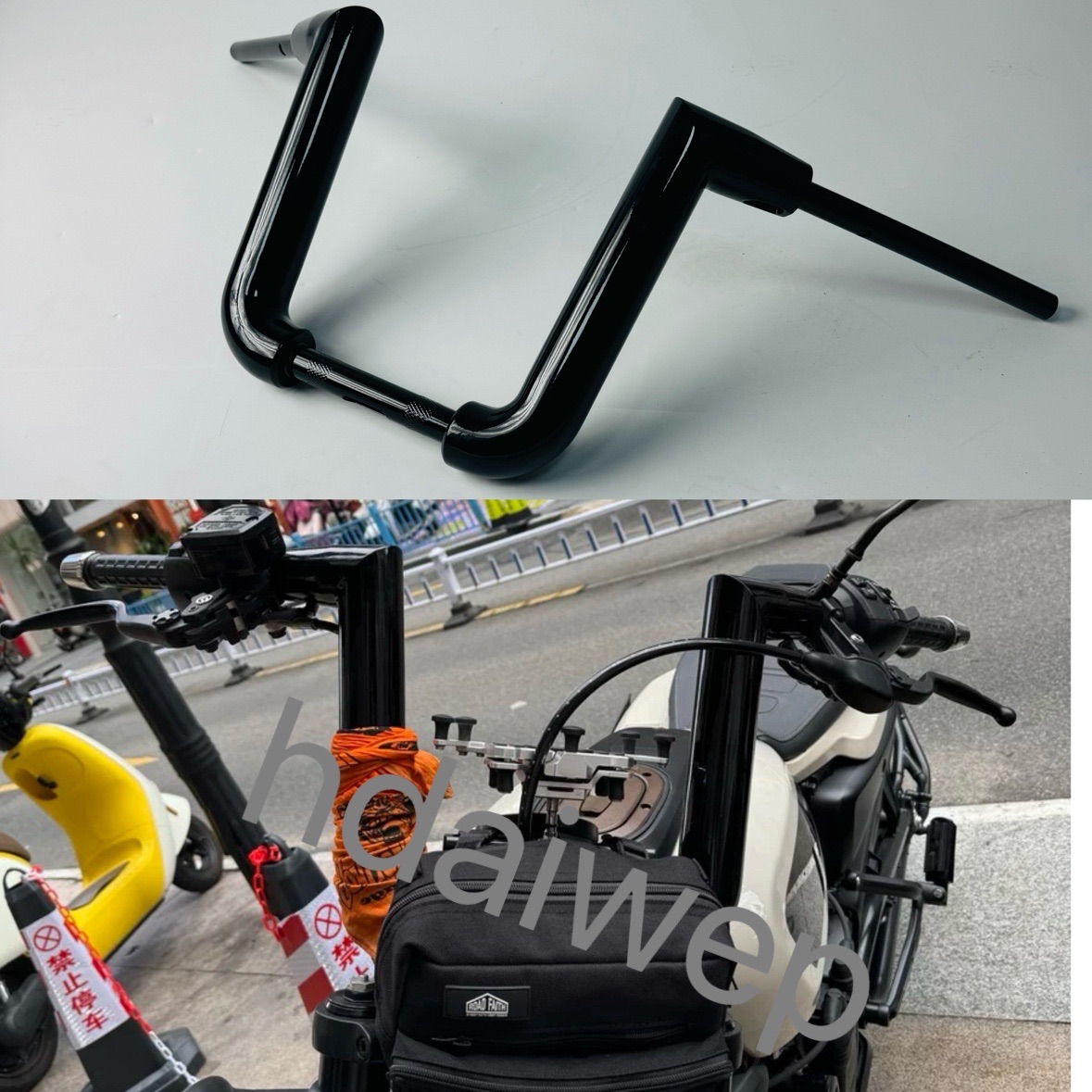 哈雷Nightster s1250改装车把夜行者975改装2英寸直猿猴车把