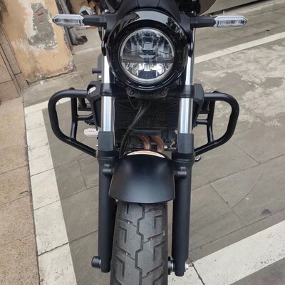 适用于川崎Eliminator500 护杠消除者500改装保险杠防摔杠配件