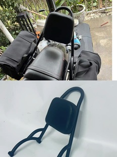 适配于春风450CLC /250clc改装靠背复古后靠弓护杠保险杠配件